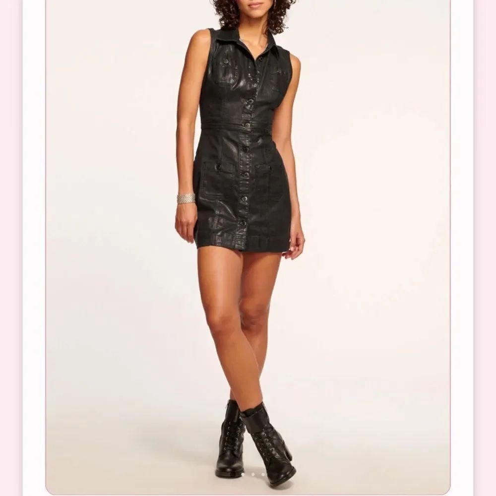 RAMY BROOK NWT
Katalina Metallic Denim Minidress-NN4